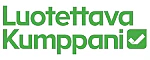 luotettava kumppani -logo